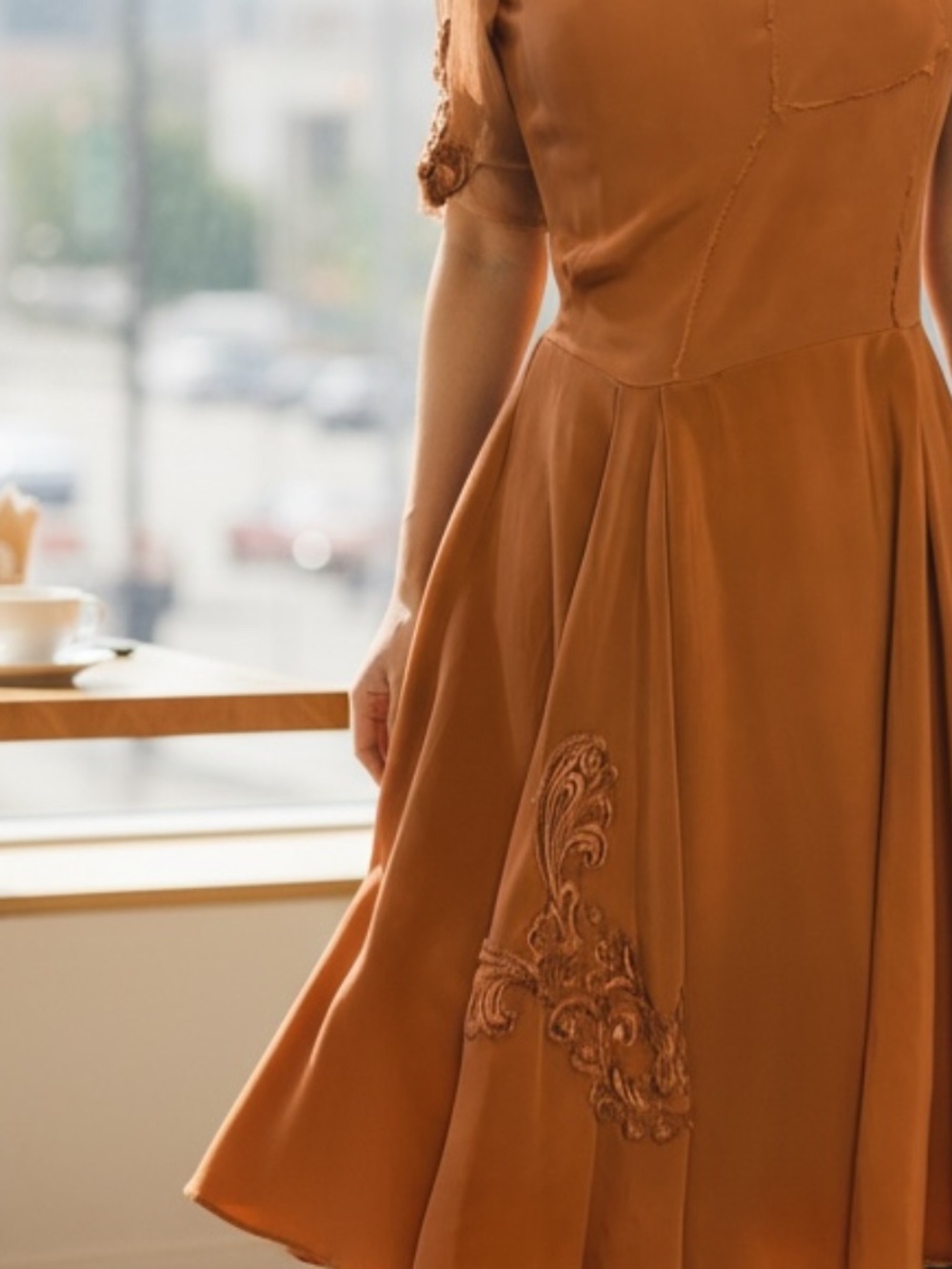 Elegant and artistically designed original Hubbard Street Dance Chicago Dress S